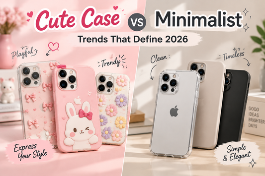 Cute iPhone Case vs Minimalist Trends That Define 2026