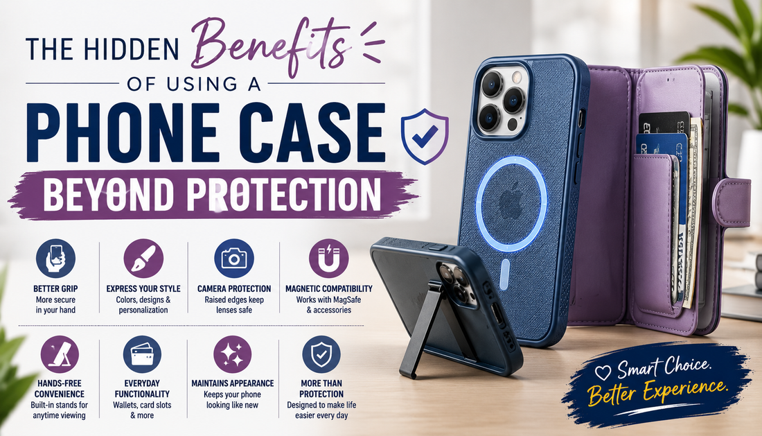 The Hidden Benefits of Using a Phone Case Beyond Protection