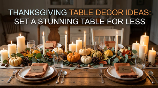 Thanksgiving Table Decor Ideas: Set a Stunning Table for Less