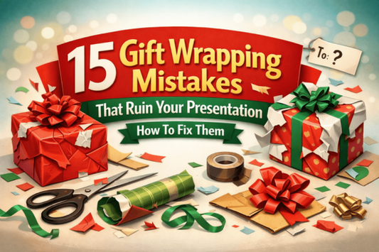 15 Gift Wrapping Mistakes That Ruin Your Presentation (And How To Fix Them)