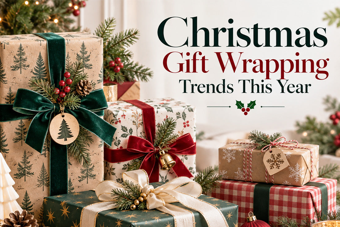 Christmas gift wrapping trends this year 2026 ideas