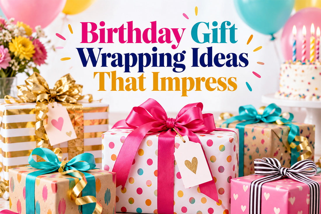 Birthday Gift Wrapping Ideas