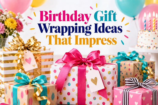 Birthday Gift Wrapping Ideas