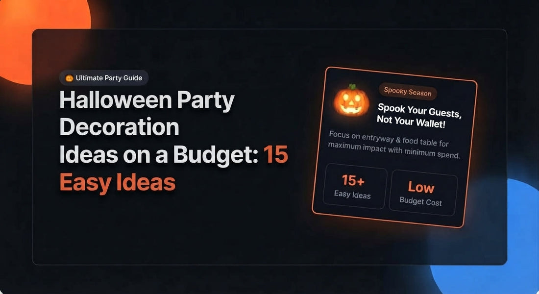Halloween Party Decoration Ideas on a Budget 15 Easy Ideas