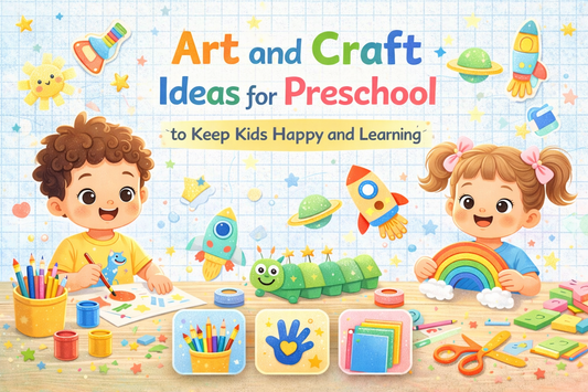 Art and Craft Ideas for Preschool to Keep Kids Happy and Learning