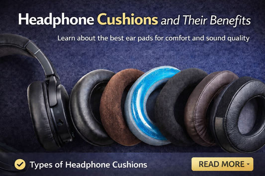 Different Types of Headphone Cushions and Their Benefits
