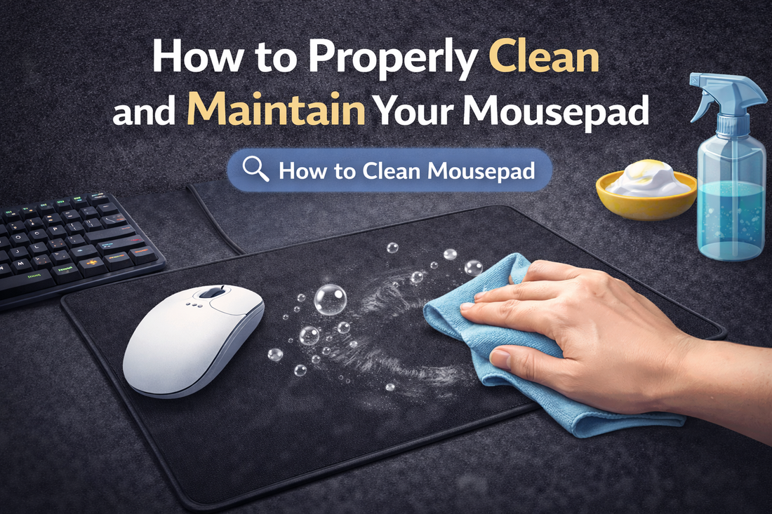 How to Properly Clean and Maintain Your Mousepad