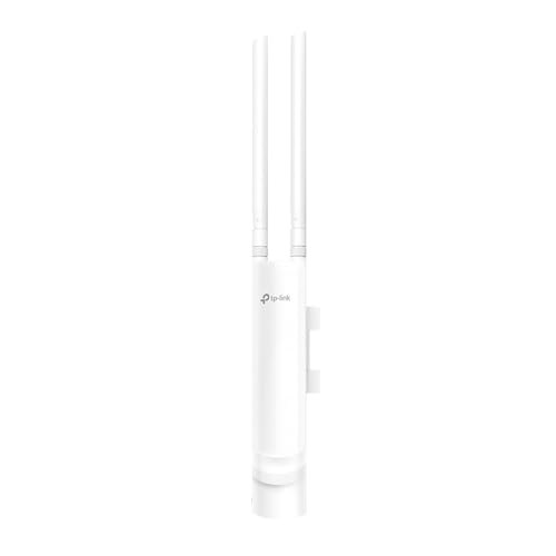 Eap110-Outdoor V3, Omada N300 Wireless Outdoor Access Point, Wifi Coverage Up To 200 Meters, Passive Poe W/ Free Poe Injector, Sdn Integrated, Cloud Access & Omada App, White