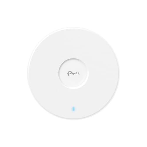 Omada Wifi 7 Wireless Access Point - Be5000 Dual Band, 2.5G Port, Poe+ Or Dc Powered, Adapter Not Included, 5Yr , Captive Portal, Mesh, Wpa3, Roaming, Business Wifi Experience(Eap723)