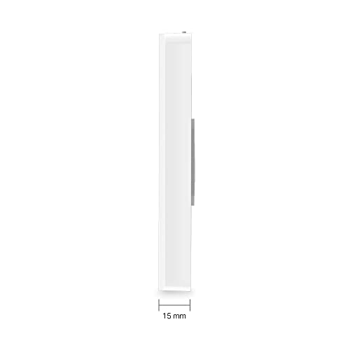 Eap615-Wall | Omada Business Wifi 6 Ax1800 In-Wall Wireless Gigabit Access Point | Support Ofdma, Mu-Mimo & Beamforming | Poe Powered | Support Omada Sdn | Cloud Access & Omada App