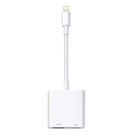 [ Mfi Certified] Lightning To Hdmi Adapter For Iphone, Digital Av Audio Dongle,1080P Sync Screen Cable With Lightning Charging Port For Iphone, Ipad To Tv/Projector/Monitor Need Power Supply