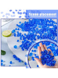 450pcs Acrylic Diamond Ice Cubes Vase Filler Gems for Party Wedding Decor