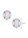 10 Pc 20 Inch Baseball Glove Foil Balloons for Sports Themed Birthday Party