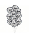 10 Disco Foil 22 Inch Mirror Metallic Balloons for Birthday Wedding and Party