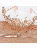 15th Birthday Decorations with Rose Gold Sash, Tiara, and Crown
