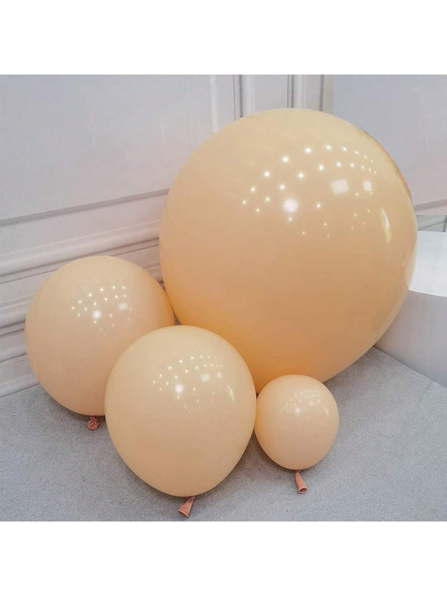 100 Latex Balloons in 18 12 10 5 Inch for Birthday and Party Decor