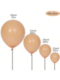 100 Latex Balloons in 18 12 10 5 Inch for Birthday and Party Decor