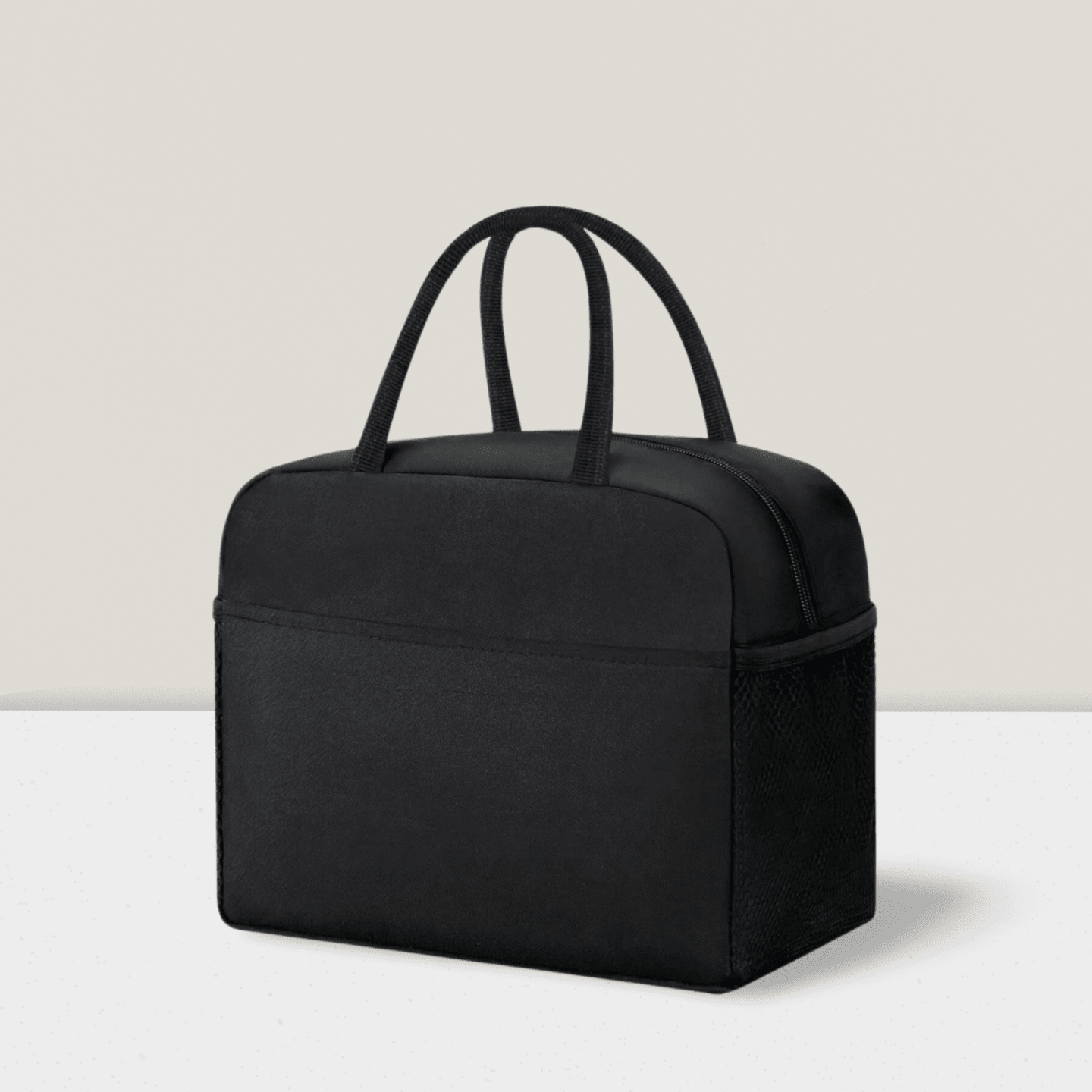 Lunch Box (Black) Large Capacity Lunch Bag,