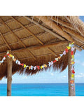 36-Ft Jumbo Hawaiian Flower Lei Garland for Luau Parties and Tropical Decor