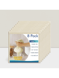 8 Pc Reusable 20x20 Inch Unbleached Cotton Cheesecloth for Cooking and Baking