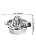Stainless Steel Citrus Juicer Hand Squeezer for Oranges Lemons Limes Kitchen Tool