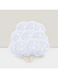 50-Pc Christmas Snowflake Balloons for Winter Wonderland Weddings and Parties