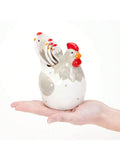 Ceramic Chicken Measuring Spoons Set 4 Whimsical Kitchen Spoons