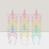 24pcs Unicorn Headbands Birthday Party Favors Hairbands & Accessories