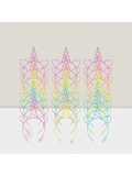 24pcs Unicorn Headbands Birthday Party Favors Hairbands & Accessories