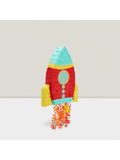 Pull String Rocket Ship Pinata Outer Space Astronaut Birthday Party Decor