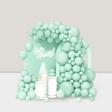 120pcs Mint Green Balloon Arch Kit Mixed Sizes For Birthday Shower Wedding