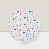 30pcs 12" Patriotic Latex Balloons For 4th Of July & Memorial Day Decorations