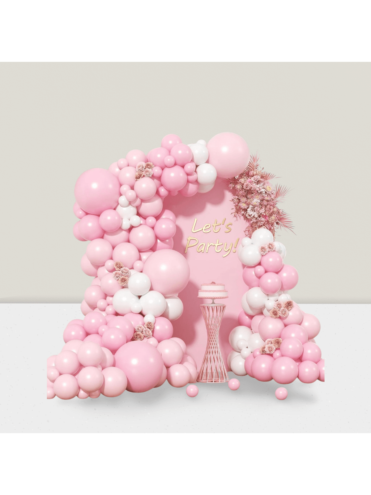 Pink Bow Balloon Garland Kit For Coquette Birthday, Shower & Bridal Party Decor