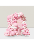 Pink Bow Balloon Garland Kit For Coquette Birthday, Shower & Bridal Party Decor