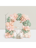 157PCS Dusty Pink & Green Balloon Arch Kit For Showers, Gender Reveals, & Parties