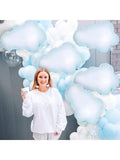 5PCS 30" Huge Cloud Balloons On Cloud 9 Bachelorette & Shower Party Decorations