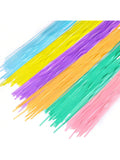 2 Pack 3.2x8.2 Ft Pastel Foil Fringe Curtains Backdrop for Birthday and Parties