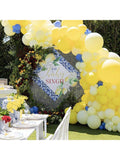 50pcs 12" Pastel Yellow Balloons –  Birthday, Graduation, Party Decor -