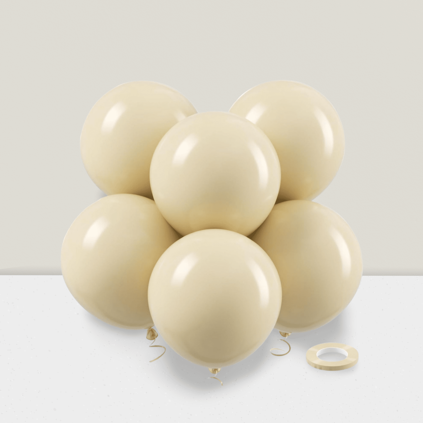 18" White Sand Balloons – 35 Pack For Showers, Weddings, Birthdays & Parties