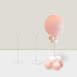4PCS 15.75 Inch Clear Acrylic Balloon Stands Table Centerpiece Decor