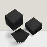 100PCS Black 2-Ply 5x5" Cocktail Napkins Disposable Party Wedding Decor