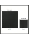 100PCS Black 2-Ply 5x5" Cocktail Napkins Disposable Party Wedding Decor