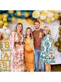 Here Comes the Showers Boho Sun Sash & Corsage Set for Mom & Dad