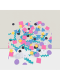 90s Party Confetti 80s and 90s Bachelorette Birthday Decorations for Theme Parties