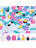 90s Party Confetti 80s and 90s Bachelorette Birthday Decorations for Theme Parties