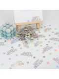 270 Pc Iridescent Happy Birthday Glitter Confetti for Party Table Decorations