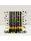 6-Pack 16 Inch Graduation Confetti Poppers Grad Star & Cap Design