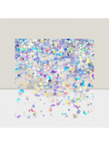 2.1 Oz Silver Holographic Star and Moon Confetti for Party DIY and Decor
