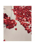 Bulk Red Glitter Heart Confetti for Weddings Valentine Party and Photos