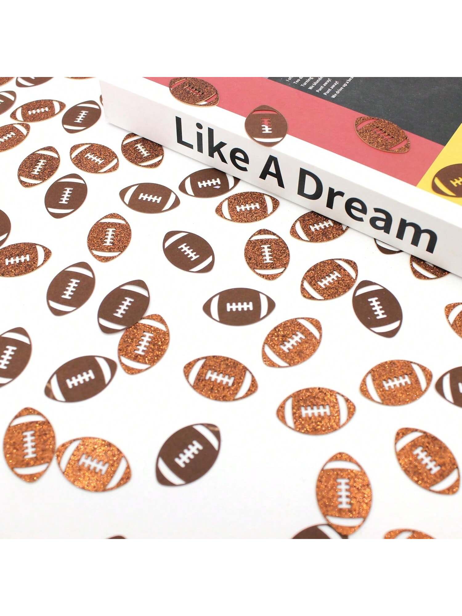 200 Pc Football Confetti Table Decor for Birthdays Showers and Football Parties